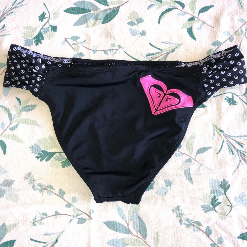Roxy Black Bikini Bottoms - image 1